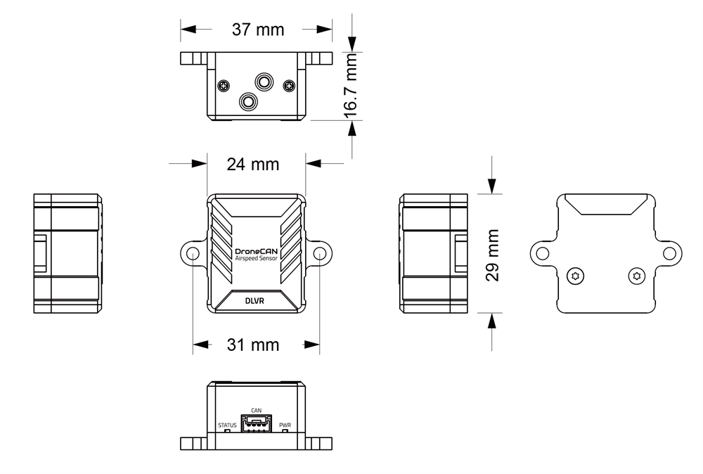 Holybro-Hochpraumlziser-DroneCAN-Geschwindigkeitsensor-fuumlr-RC-Drohnen-2022852-6